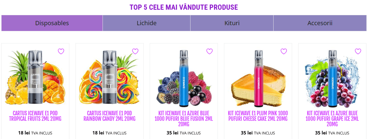 Vapetronic.ro – Unul dintre cele mai complete magazine de țigări electronice din România în 2026 — pe traseu