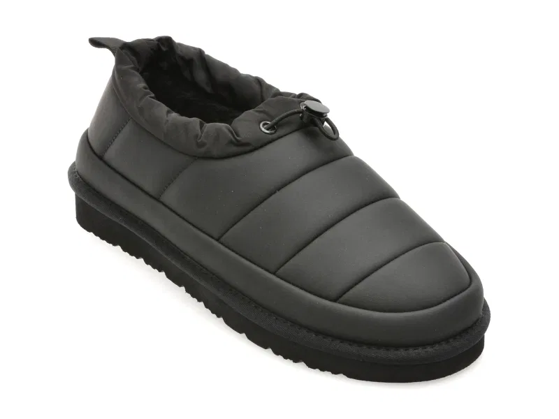Ghete GRYXX negre, 110912, din piele ecologica