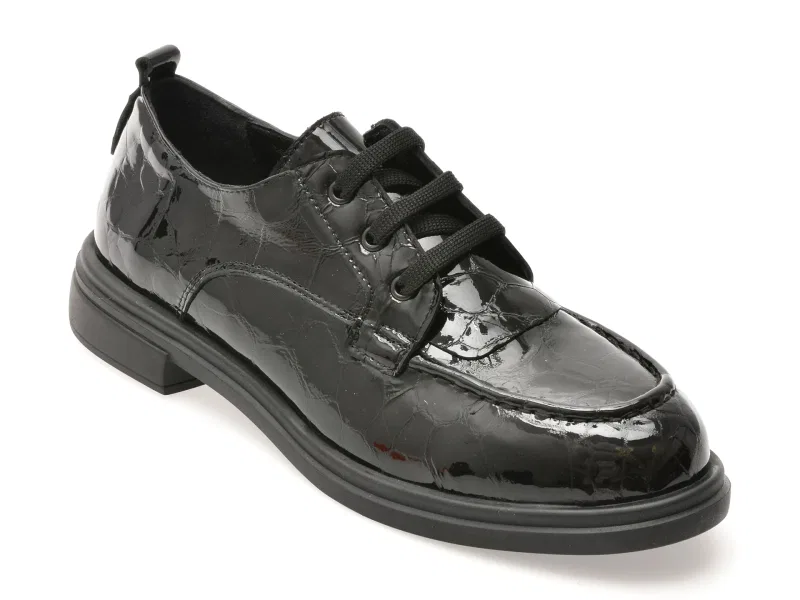 Mocasini GRYXX negri, 2282406, din piele naturala lacuita