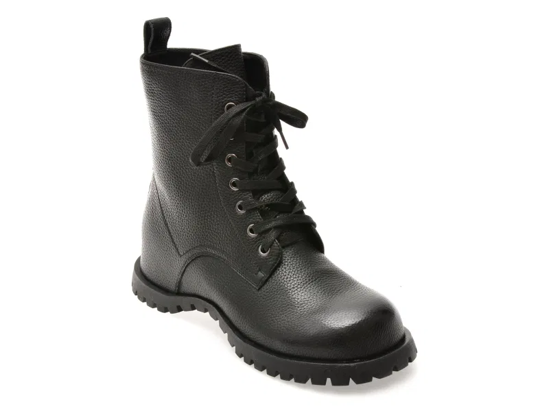 Ghete GRYXX negre, 2559, din piele naturala