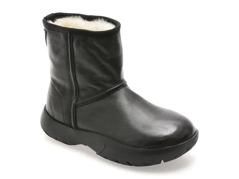 Ghete GRYXX negre, 2650, din piele naturala