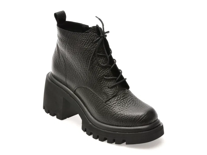 Ghete GRYXX negre, 3772773, din piele naturala
