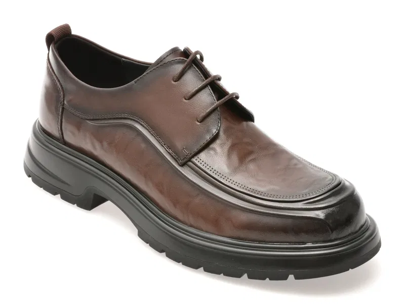 Pantofi GRYXX maro, 51636, din piele naturala